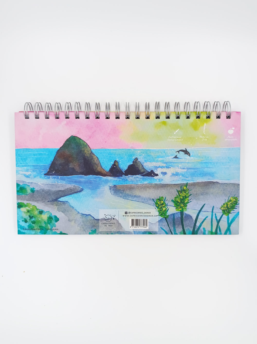 Planner Costa – papelería ilustrada inspirada en el mar y la naturaleza