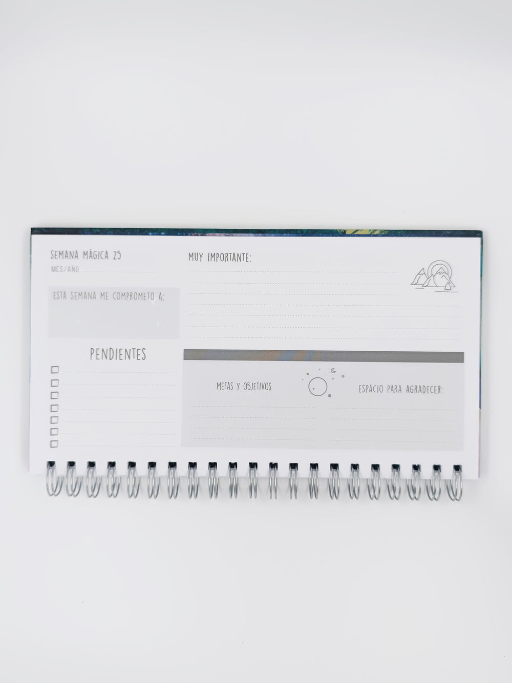 Planner Semanal Montaña