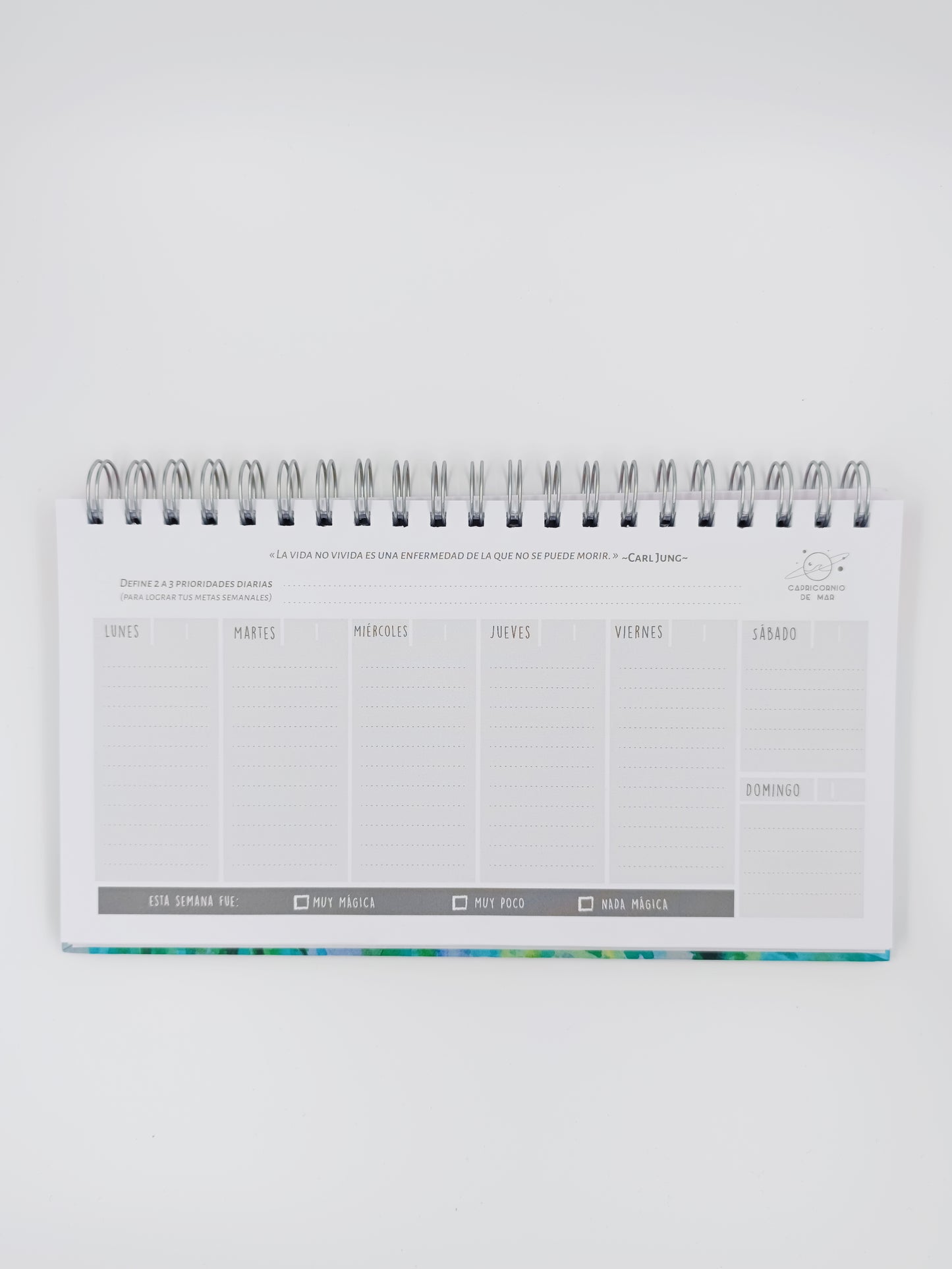 Planner Montaña – diseño artístico para organizar y planificar