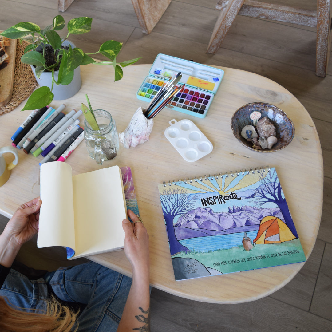 Inspirarte, Un libro que es arte y terapia