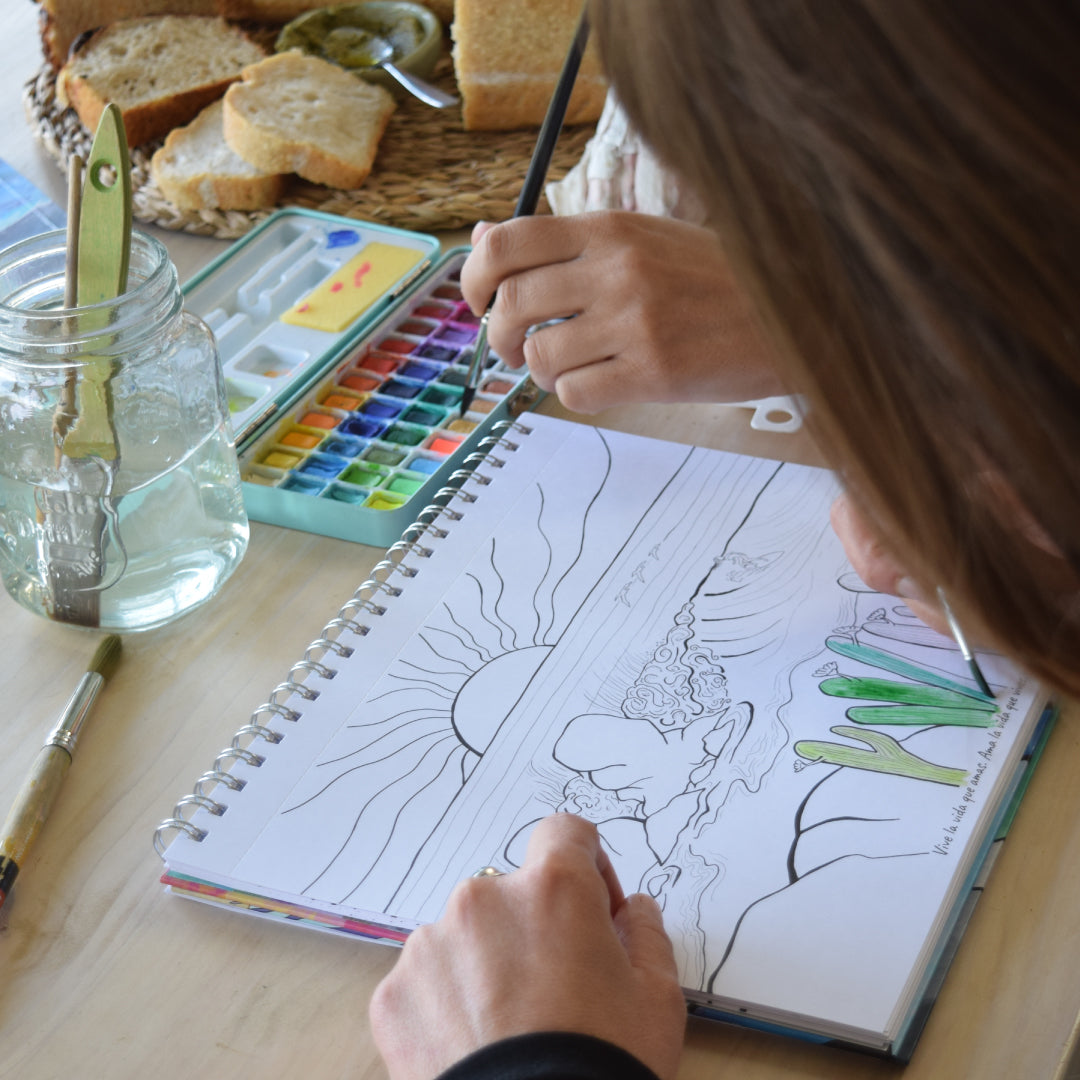 Inspirarte, Un libro que es arte y terapia