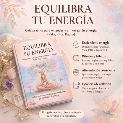 Equilibra tu energía / Ebook Ayurveda